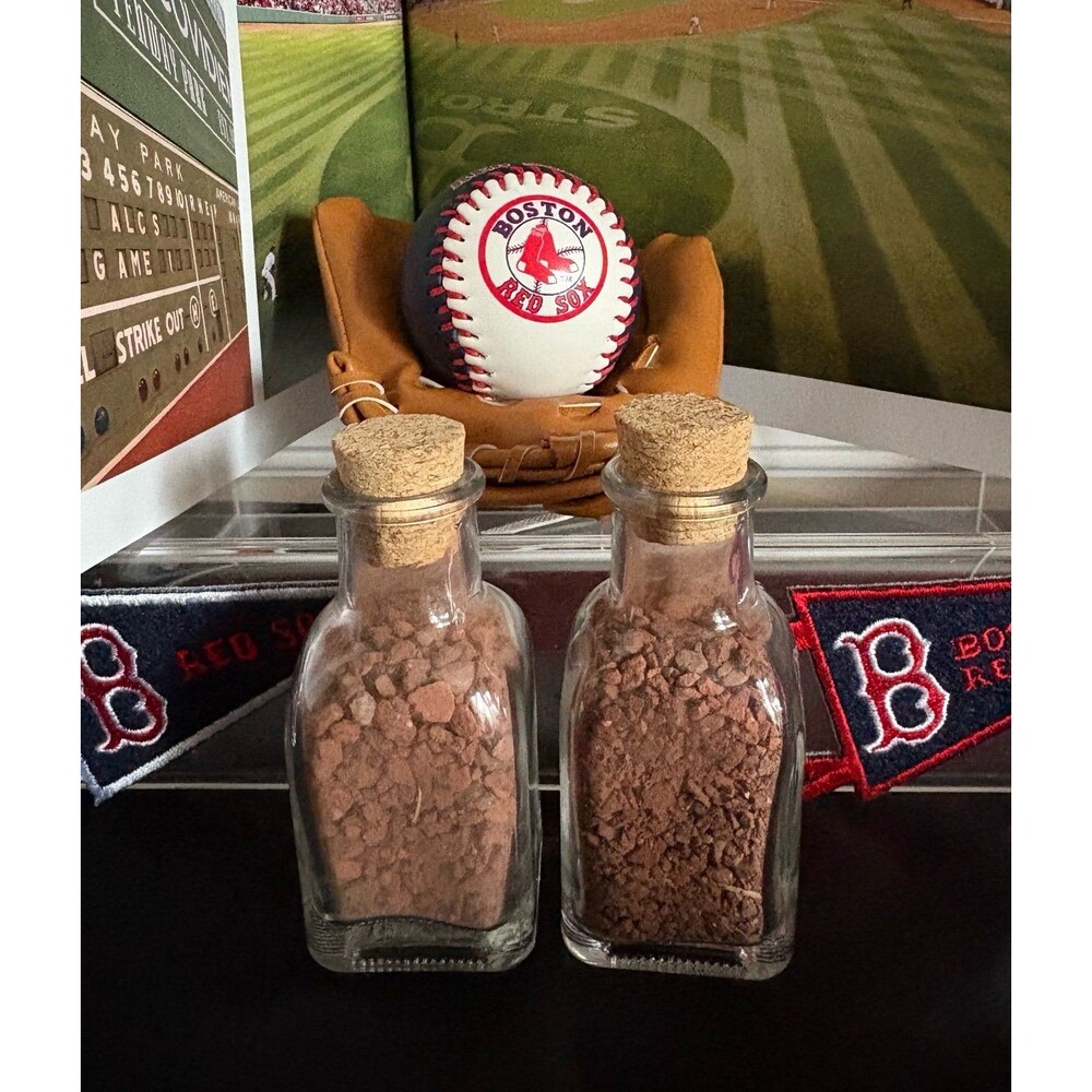 Genuine Authentic FENWAY PARK Green Monster Field Dirt Red Sox Gift Sox Fan MLB